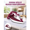 2200w Seramik Kaplama Estetik Tasarımı 360 Derece Dönebilir Kablosu
