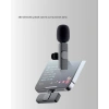 2’li Kablosuz Yaka Mikrofonu İphone İçin Profesyonel Video Ses