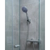 4 Modlu El Duşu Başlığı Spiral Hortumlu Duş Seti Banyo Aksesuarı
