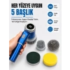5i 1 Arada Şarjlı Temizlik Fırçası İle Güçlü Ve Pratik Temizlik