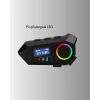 500mah Bataryalı Bluetooth 5.4  İnterkom Led Ekranlı Fm Destekli