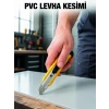 5’li Profesyonel Metal Falçata Seti Ergonomik Saplı Çok Amaçlı Kesici Maket Bıçağı