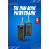 60.000 Mah Hızlı Powerbank