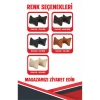 RENAULT AUSTRAL UYUMLU ARAÇ-OTO SİYAH DERİ KIRMIZI DİKİŞLİ BOYUN DESTEK YASTIĞI