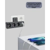 7 Portlu Çoklu Priz Usb Ve Type-c Girişli Akıllı Güç Ünitesi