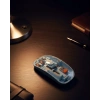 800 1600 Dpı Ayarlanabilir Mavi Kablosuz Mouse Pilli