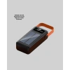 80000 Mah Güneş Enerjili Powerbank 4 Kablolu Type C Lightning Micro Usb