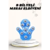 9 Bilyeli Masaj Eldiveni Giyilebilir Plastik Vücut Sıkılaştırıcı