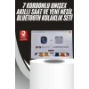 9 Ultra Akıllı Saat 49mm 2inç Ekran 7 Kordonlu Ve Bluetooth Kulaklık
