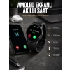 Akıllı Saat Amoled Ekran 3 Kordonlu Nfc Ve Gps Uyumlu