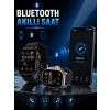 Akıllı Saat Bluetooth Bağlantılı Adımsayar Alarm Ve Hatırlatıcı Çağrı Cevaplama