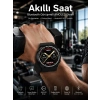 Akıllı Saat Dokunmatik Ekran Sesli Görüşme Ve Bildirim Görme Sağlık Takibi