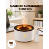 Alev Efektli Buhar Makinesi – Aromaterapi, Nemlendirme Ve Işık Modlu Tasarım Yeni Nesil