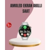 Amoled Akıllı Saat Gelişmiş Sensörlü – Kadın Sağlığı Ve Hatırlatma Özellikli