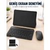 Android İşletim Sistemli Sım Kart Girişli Tablet Bluetooth Klavye Mouse Seti Mobil İnternet Destekli
