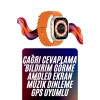 Android Ve İos Uyumlu Uyku Ve Sağlık Takibi Yapabilen 3 Kordonlu Akıllı Saat