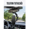 Araç Dikiz Aynası Telefon Tutucu Ayarlanabilir Katlanabilir Navigasyon Telefon Standı