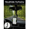 Araç İçi Dikiz Aynası Telefon Tutucu 360° Dönebilen Katlanabilir
