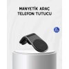 Araç İçi Manyetik Telefon Tutucu Güçlü Klipsli Ve 360 Derece Ayarlanabilir