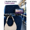 Araç İçi Telefon Sabitleyici Ve Koltuk Arkası Çanta Askılığı