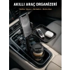 Araç Konsolu İçin Telefon Tutuculu Bardaklık Düzenleyici