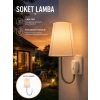 Ayarlanabilir Soket Lamba Gece Okuma Işığı