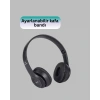 Bluetooth 5.0 Kablosuz Kulak Üstü Kulaklık | Stereo Ses Ve Katlanabilir Tasarım