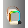 Bluetooth Karaoke Mikrofon Ve Hoparlör Seti Taşınabilir