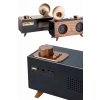 Bluetooth Nostalji Speaker Radyo Gramofon Ahşap Renk Vintage Yeni Nesil
