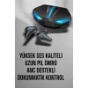 Bluetooth Oyuncu Kulaklığı Led Işıklı Kablosuz Anc Özelliği