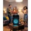 Bluetooth Taşınabilir Karaoke Hoparlör 6.5 İnç Mikrofonlu Rgb Işıklı Usb Tf Kart Destekli