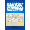 Bluetooth Touchpad Klavye Ultra İnce Taşınabilir Q Klavye Yeni Nesil