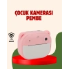 Çocuklar İçin Şipşak Yazıcı Kamera 24mp Hd Çift Lensli Termal Baskılı