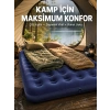 Kamp Ve Festival İçin Şişirilebilir Yatak Çift Kişilik Sağlam Yapı