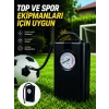 Çok Amaçlı Taşınabilir Hava Pompası Araç Bisiklet Top Lastik Şişirme Pompası
