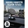 Çok Yönlü Döner Başlıklı Vakumlu Araç Telefon Standı – Sert Yollarda Stabil Kullanım Yeni Nesil
