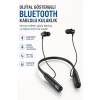 Dijital Batarya Göstergeli Bluetooth Özellikli Boyun Askılı Kulaklık