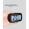 Dijital Masa Saati Sensörlü Aydınlatmalı Alarm Ve Sıcaklık Ölçerli