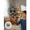 El Hareketi Kontrollü Futbol Topu Tasarımlı Drone Led Işıklı