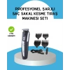 Ergonomik Profesyonel Tıraş Makinesi Saç Sakal Kesme Ve Düzeltme