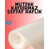 Eva Malzemeden Kaydırmaz Şeffaf Raflık Buzdolabı Kaplaması