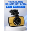 Full Hd Araç Kamerası G Sensor Gece Görüşlü Dash Cam