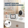Gece Görüşlü Bebek Kamerası Ninni Ve Alarm Özellikli Yeni Nesil