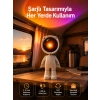 Gün Batımı Projektör Lamba Astronot Görünümlü Dekoratif Masa Lambası