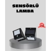 Güneş Enerjili Sensörlü Dış Mekan Duvar Lambası – 3 Modlu, 2200mah Pil, 120° Algılama