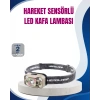 Hareket Sensörlü Led Far 45 Derece Ayarlı Şarj Edilebilir