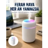 Hava Nemlendirici Buhar Makinesi Led Işıklı Usb Dekoratif Nemlendirici Yeni Nesil