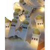 Hilal Yıldız Led Ramazan Işığı 3 Metre Dekoratif Perde Aydınlatması