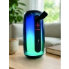 Kablosuz Bluetooth Hoparlör Rgb Ambiyans Işıklı Usb Ve Tf Kart Destekli