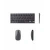 Kablosuz Bluetooth Klavye Mouse Seti Şarjlı Tablet Laptop Uyumlu